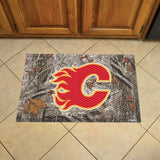 NHL - Calgary Flames Camo Scraper Mat