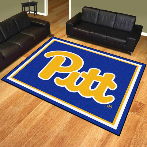 University of Pittsburgh 8x10 Rug