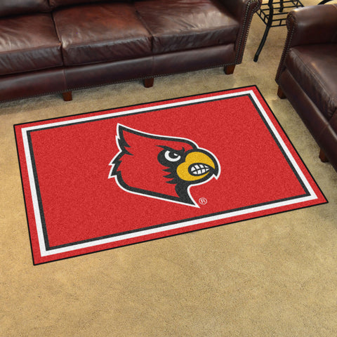 University of Louisville 4x6 Rug