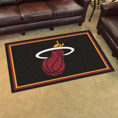 NBA - Miami Heat 4x6 Rug