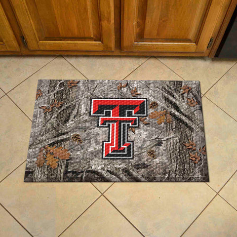Texas Tech University Camo Scraper Mat