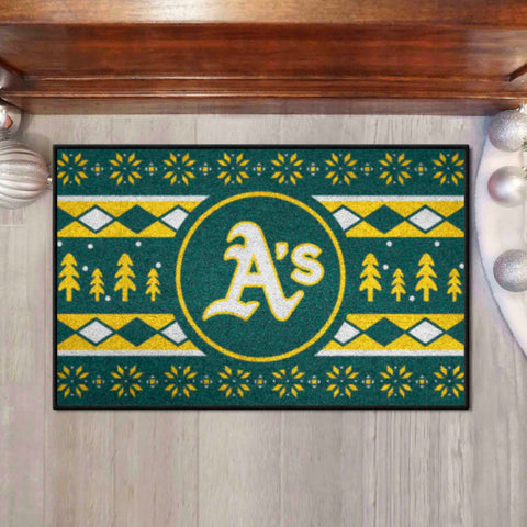 MLB - Oakland Athletics HOLIDAY SWEATER STARTER