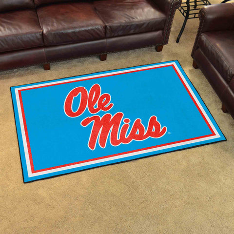 University of Mississippi - Ol 4x6 Rug