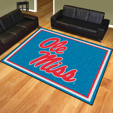 University of Mississippi - Ol 8x10 Rug