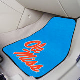 University of Mississippi - Ol 2-pc Carpet Car Mat Set