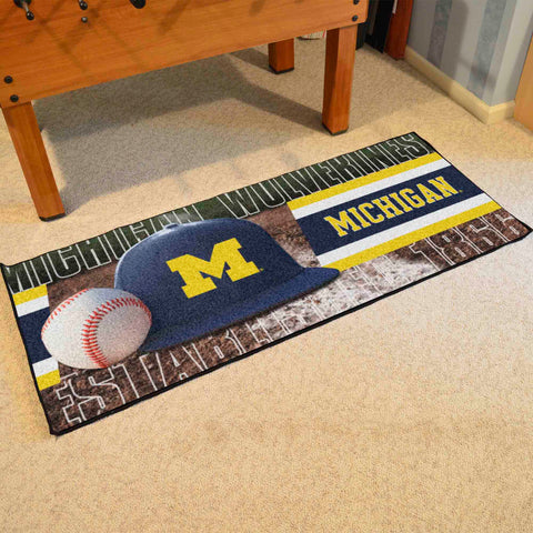 University of Michigan Baseball Runner