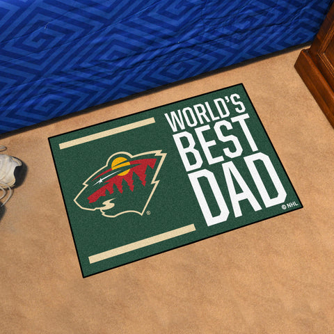 NHL - Minnesota Wild Starter Mat - World's Best Dad