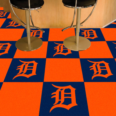 MLB - Detroit Tigers Team Carpet Tiles