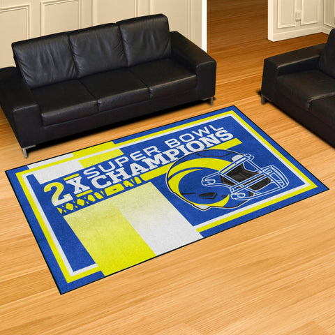 NFL - Los Angeles Rams 5x8 Rug