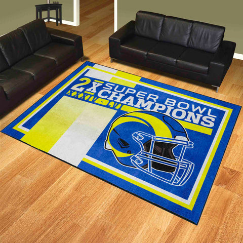 NFL - Los Angeles Rams 8x10 Rug