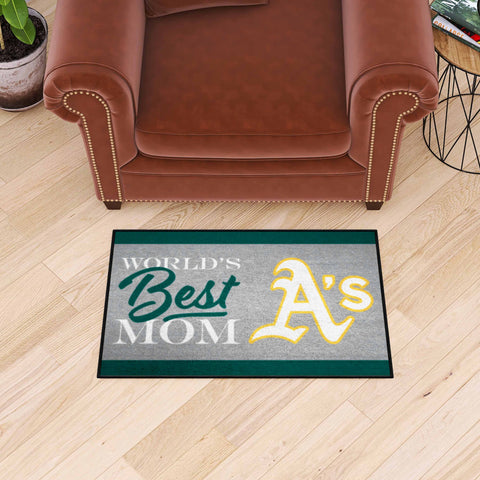 MLB - Oakland Athletics Starter Mat - World's Best Mom