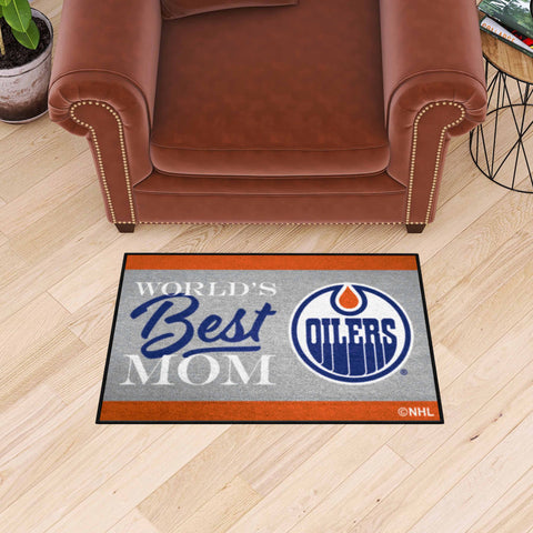 NHL - Edmonton Oilers Starter Mat - World's Best Mom