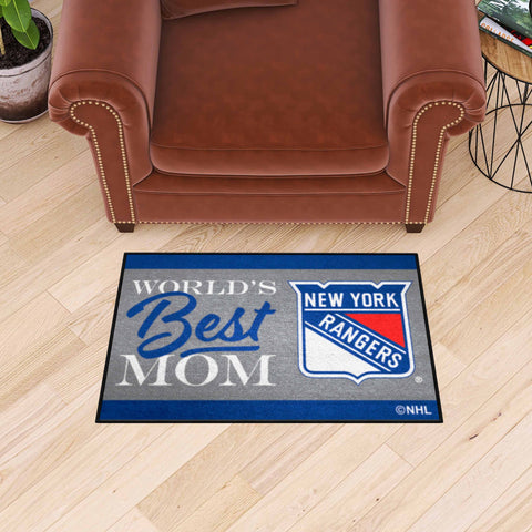 NHL - New York Rangers Starter Mat - World's Best Mom