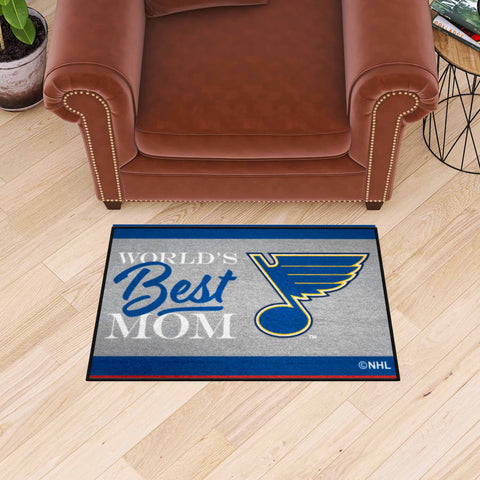 NHL - St. Louis Blues Starter Mat - World's Best Mom