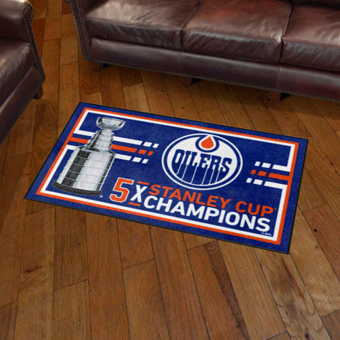 NHL - Edmonton Oilers 3X5AREARUG