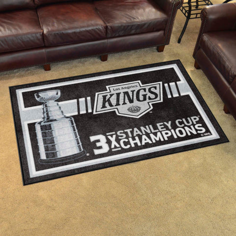 NHL - Los Angeles Kings 4x6 Rug