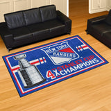 NHL - New York Rangers 5x8 Rug
