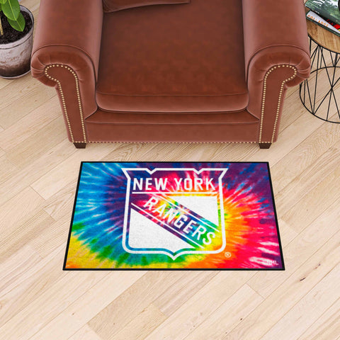 NHL - New York Rangers Starter Mat - Tie Dye