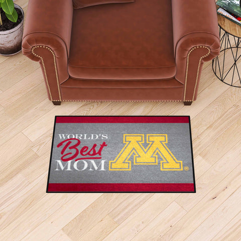 University of Minnesota Starter Mat - World's Best Mom