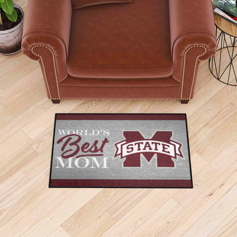 Mississippi State University Starter Mat - World's Best Mom