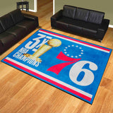 NBA - Philadelphia 76ers 8x10 Rug