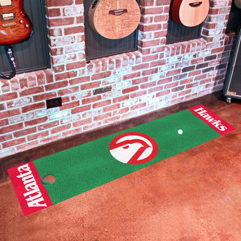 NBAV ? Atlanta Hawks Putting Green Mat