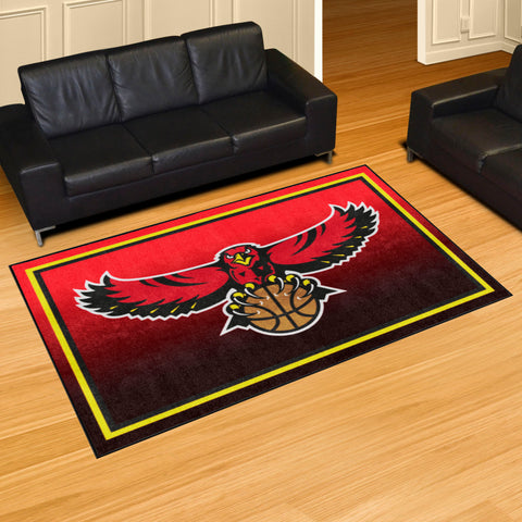 NBAV ? Atlanta Hawks 5x8 Rug
