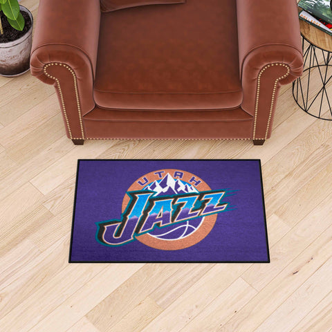 NBAV ? Utah Jazz Starter Mat - Retro