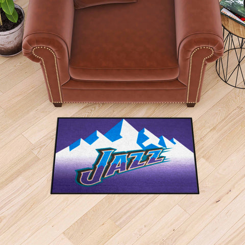 NBAV ? Utah Jazz Starter Mat - Retro