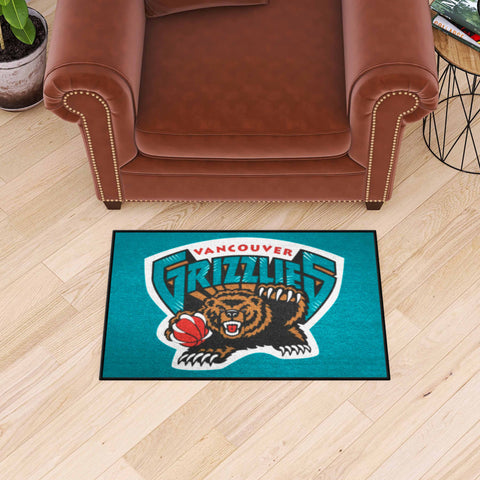 NBAV ? Vancouver Grizzlies Starter Mat - Retro