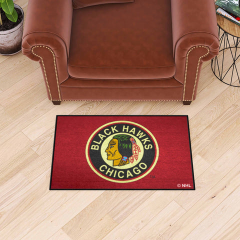 NHLV ? Chicago Blackhawks Starter Mat - Retro