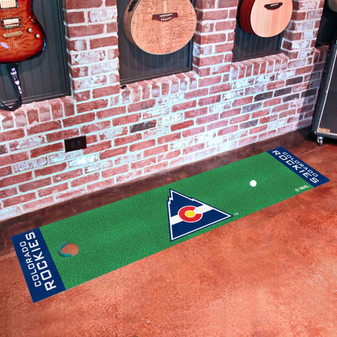 NHLV Colorado Rockies Putting Green Mat