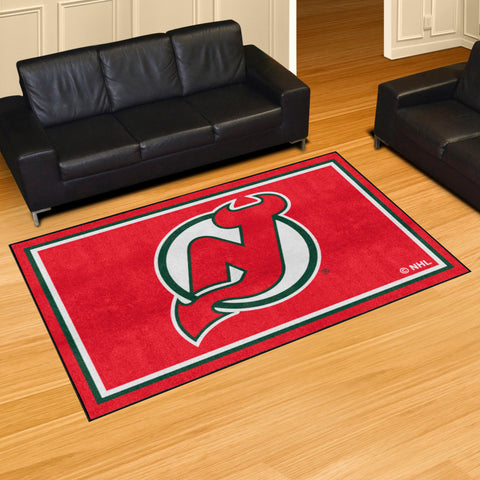NHLV - New Jersey Devils 5x8 Rug