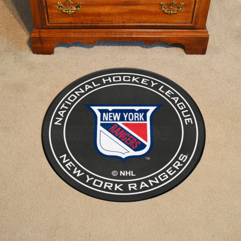 NHLV - New York Rangers Puck Mat
