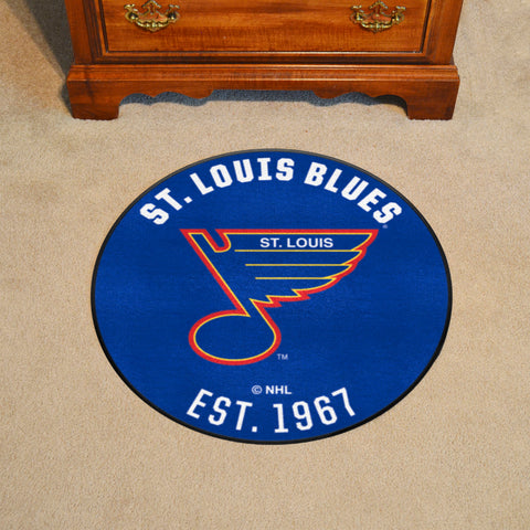 NHLV - St. Louis Blues Roundel Mat