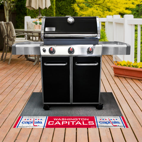 NHLV - Washington Capitals Grill Mat - Retro