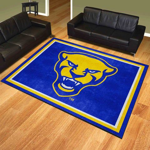 University of Pittsburgh 8x10 Rug