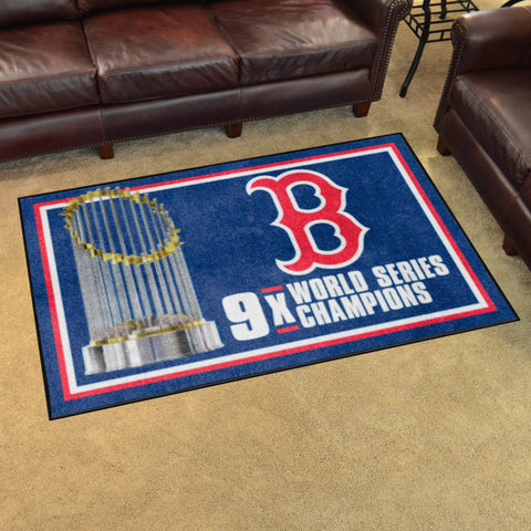MLB - Boston Red Sox 4x6 Rug