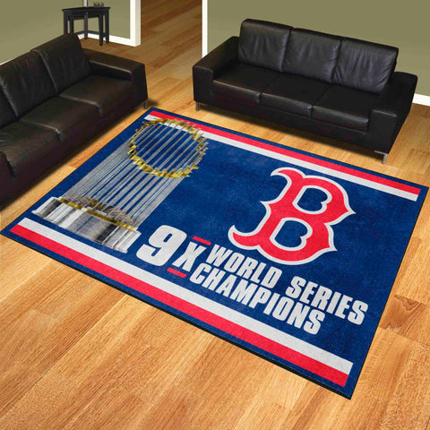 MLB - Boston Red Sox 8x10 Rug