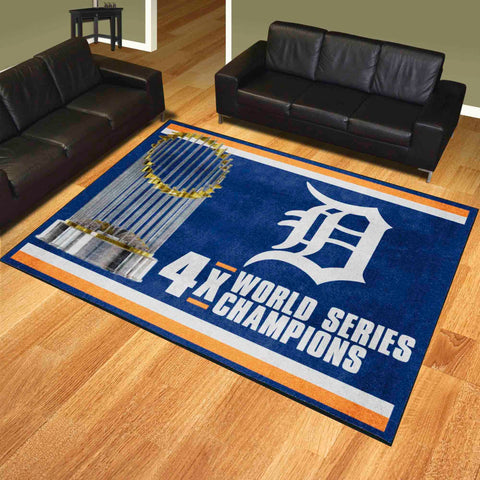 MLB - Detroit Tigers 8x10 Rug