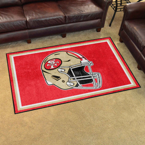 NFLV - San Francisco 49ers 4x6 Rug