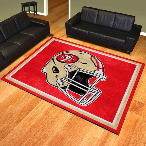 NFLV - San Francisco 49ers 8x10 Rug
