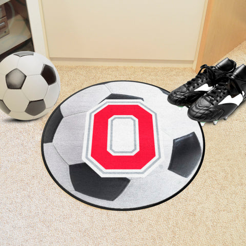 Ohio State University Soccer Ball Mat