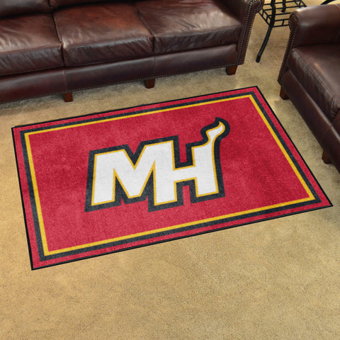 NBA - Miami Heat 4x6 Rug
