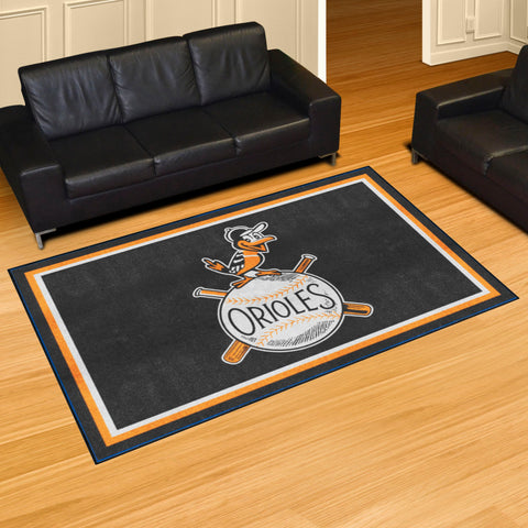 MLBCC ? Baltimore Orioles 5x8 Rug