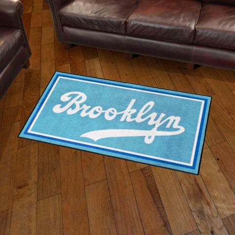 MLBCC Brooklyn Dodgers 3x5 Rug