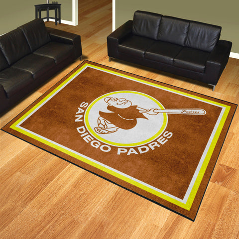 MLBCC ? San Diego Padres 8x10 Rug