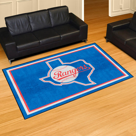 MLBCC ? Texas Rangers 5x8 Rug