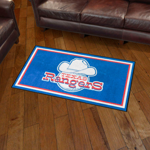 MLBCC ? Texas Rangers 3x5 Rug