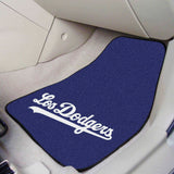 MLB - Los Angeles Dodgers 2-pc Carpet Car Mat Set